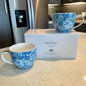 Lilly Pulitzer Vibrant Ceramic Mugs